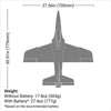 E-flite Habu SS (Super Sport) 50mm EDF RC Jet BNF Basic