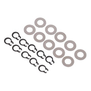 E-Flite Wheel Axle Circlips with Washers 3mm V1200 V2