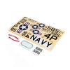 E-Flite EFL107268 Navy Decal Sheet RC-45J 1.5m