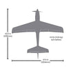 E-Flite V1200 1.2m RC Plane BNF Basic Version 2 EFL120050