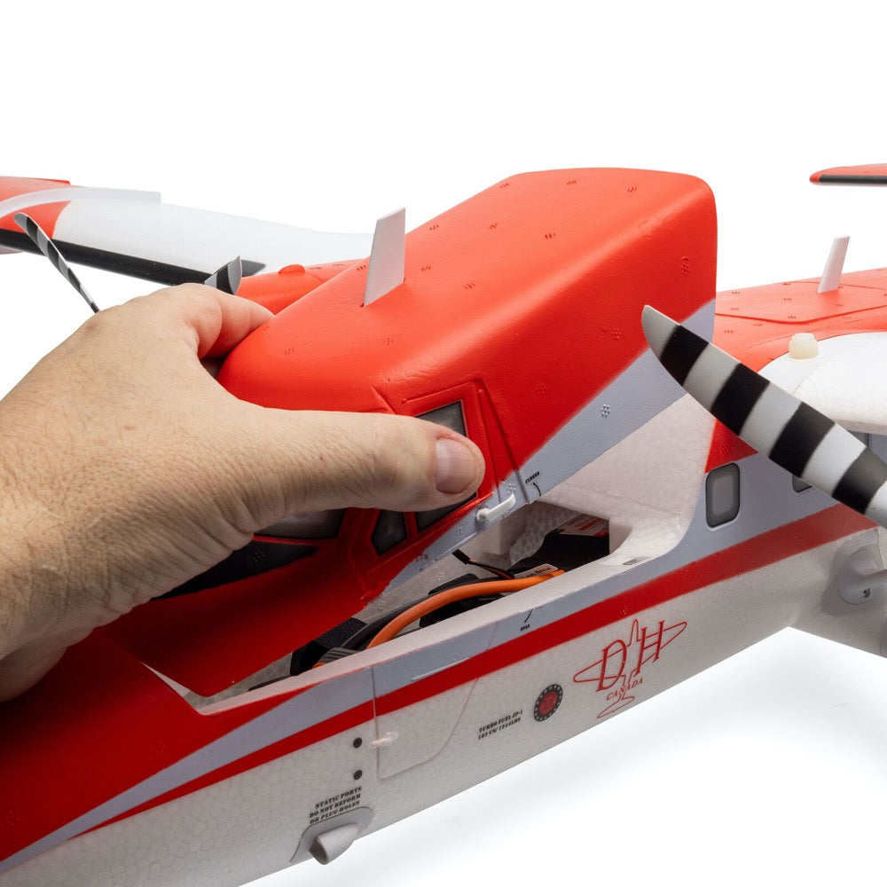 E-Flite DHC-6 Twin Otter 1.4m RC Plane BNF Basic EFL32050