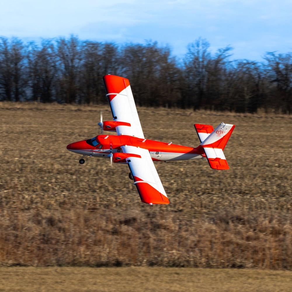 E-Flite DHC-6 Twin Otter 1.4m RC Plane BNF Basic EFL32050
