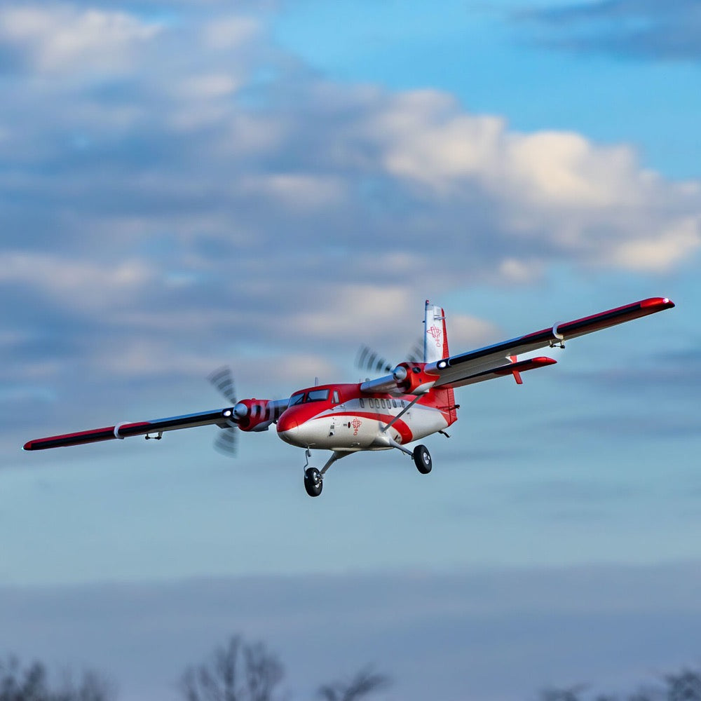 E-Flite DHC-6 Twin Otter 1.4m RC Plane BNF Basic EFL32050