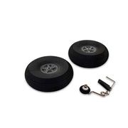 E-Flite EFL71769 Wheel Set Timber SWS