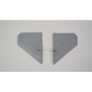 E-Flite EFL87879 Stabilator Set F-16 Falcon Gray