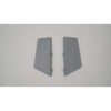 E-Flite EFL87882 Ventral Fin Set F-16 Falcon Gray