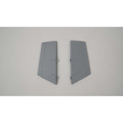 E-Flite EFL87882 Ventral Fin Set F-16 Falcon Gray