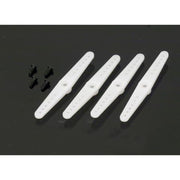 E-Flite EFLRS754 3D Servo Arm Set with Screws 4pcs Suit S75 Hs-55