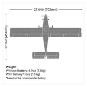 E-Flite UMX Air Tractor RC Plane BNF Basic RC EFLU16450