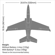 E-Flite UMX Viper 30mm EDF RC Jet (BNF Basic) EFLU17750