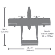 E-Flite Micro OV-10 Bronco 645mm BNF Basic with AS3X and SAFE Select