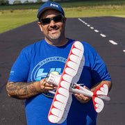 E-Flite UMX WACO RC Plane BNF Basic with AS3X and SAFE Select White EFLU53550