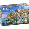 Enjoy 1071 Riomaggiore Cinque Terre Italy 1000pc Jigsaw Puzzle
