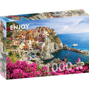 Enjoy 1080 Manarola Cinque Terre Italy 1000pc Jigsaw Puzzle