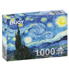 Enjoy 1104 Vincent Van Gogh Starry Night 1000pc Jigsaw Puzzle