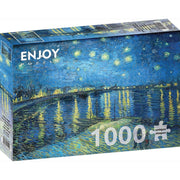 Enjoy 1140 Vincent Van Gogh Starry Night Over Rhone 1000pc Jigsaw Puzzle