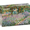 Enjoy 1149 Claude Monet The Artist Garden at Giverny 1000pc Jigsaw Puzzle