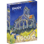 Enjoy 1152 Vincent Van Gogh The Church in Auvers-sur-Oise 1000pc Jigsaw Puzzle