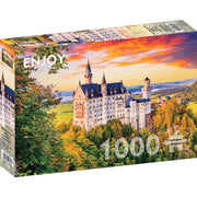 Enjoy 1326 Neuschwanstein Castle in Autumn Germany 1000pc Jigsaw Puzzle