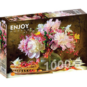 Enjoy 1335 Peonies Beauty 1000pc Jigsaw Puzzle