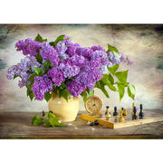 Enjoy 1338 Lilac and Chess 1000pc Jigsaw Puzzle