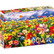 Enjoy 1341 Colourful Flower Meadow 1000pc Jigsaw Puzzle