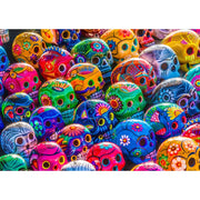 Enjoy 1464 Colourful Skulls 1000pc Jigsaw Puzzle