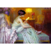 Enjoy 1539 Reading at Lamp Light 1000pc Jigsaw Puzzle