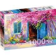 Enjoy 1693 Blooming Courtyard 1000pc Jigsaw Puzzle