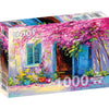 Enjoy 1693 Blooming Courtyard 1000pc Jigsaw Puzzle