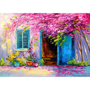 Enjoy 1693 Blooming Courtyard 1000pc Jigsaw Puzzle