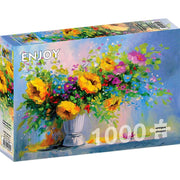 Enjoy 1699 Bouquet with Yellow Flowers 1000pc Jigsaw Puzzle