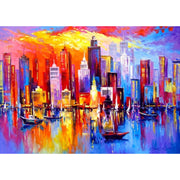 Enjoy 1705 Evening New York 1000pc Jigsaw Puzzle