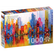 Enjoy 1729 Rainbow City 1000pc Jigsaw Puzzle
