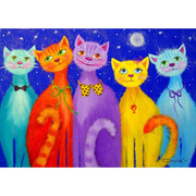 Enjoy 1738 Smiling Cats 1000pc Jigsaw Puzzle