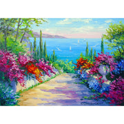 Enjoy 1747 Sunny Road to the Sea 1000pc Jigsaw Puzzle