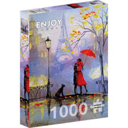 Enjoy 1832 Rainy Day in Paris 1000pc Jigsaw Puzzle