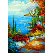Enjoy 1844 Town by the Sea 1000pc Jigsaw Puzzle