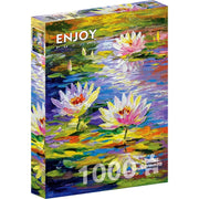 Enjoy 1847 Water Lilies in the Pond 1000pc Jigsaw Puzzle