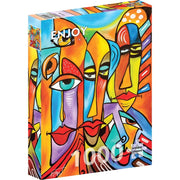 Enjoy 1865 Bico Faces 1000pc Jigsaw Puzzle