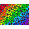 Enjoy 1961 Rainbow Butterflies 1000pc Jigsaw Puzzle
