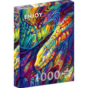Enjoy 2015 Rainbow Snake 1000pc Jigsaw Puzzle
