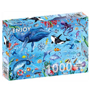 Enjoy 2018 Deep Blue Sea 1000pc Jigsaw Puzzle