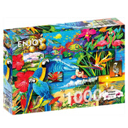Enjoy 2034 Tropical Treasures 1000pc Jigsaw Puzzle