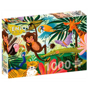 Enjoy 2036 In the Jungle 1000pc Jigsaw Puzzle