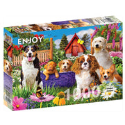 Enjoy 2040 Puppy Patch 1000pc Jigsaw Puzzle