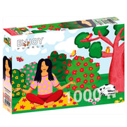 Enjoy 2052 Yoga in the Park 1000pc Jigsaw Puzzle
