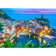 Enjoy 2080 Vernazza at Dusk Cinque Terre Italy 1000pc Jigsaw Puzzle