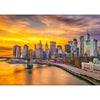 Enjoy 2081 New York City Skyline at Dusk 1000pc Jigsaw Puzzle