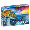 Enjoy 2084 Manarola Harbor at Sunset Cinque Terre Italy 1000pc Jigsaw Puzzle